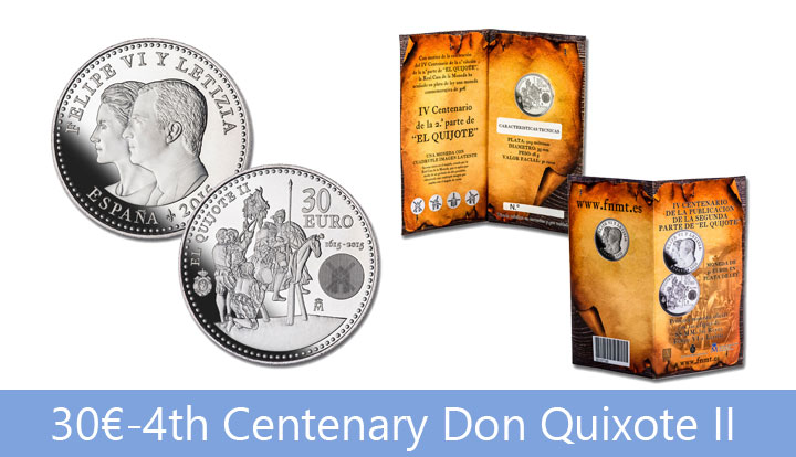 30 Euro - 4th Centenary of Don Quixote (Part 2)