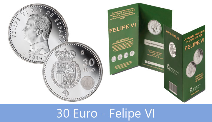 30 Euro - Felipe VI