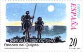Stamp Series Mingote 'El Quijote'. Correos. 1998