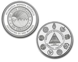 8 reales plata Nicaragua