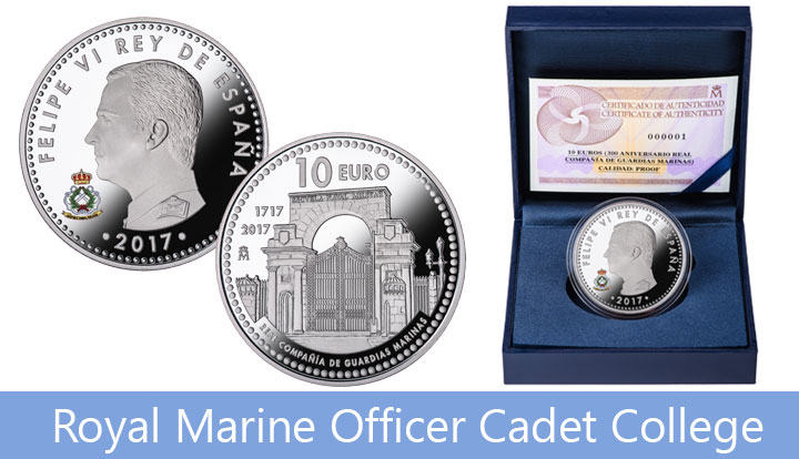 Anniversary of Spanish Royal Marine Officer Cadet College
