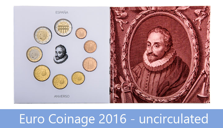 Euro Coinage 2016 - uncirculated Euro Coinage 2016 - uncirculated