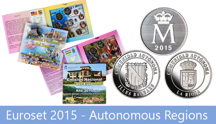 Euro 2015 Coinage - Autonomous Regions