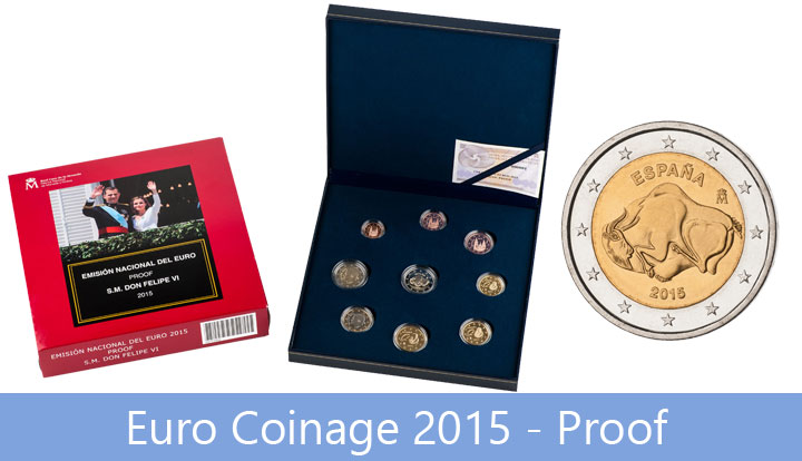 Euro Coinage 2015 - Proof Euro Coinage 2015 - Proof