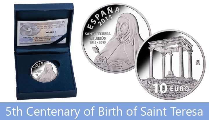 500th Anniversary of the birth of Saint Teresa