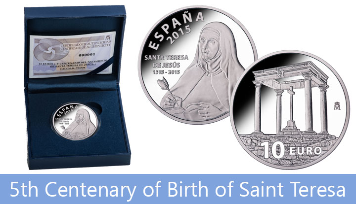 500th Anniversary of the birth of Saint Teresa 500th Anniversary of the birth of Saint Teresa