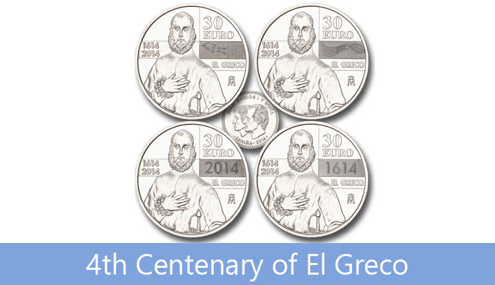 30 Euro - 4th Centenary of El Greco 30 Euro - 4th Centenary of El Greco