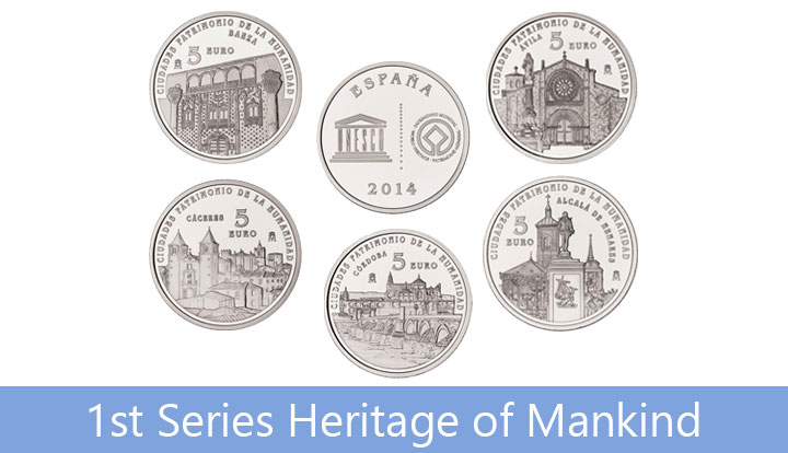 1st Series Heritage of Mankind Cities