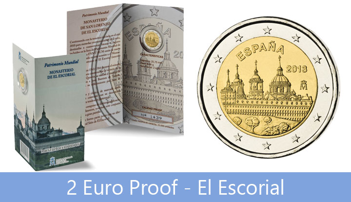 2 Euro Proof - El Escorial