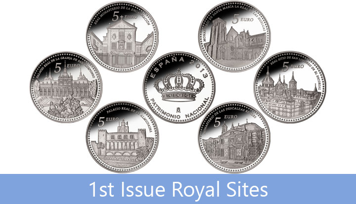 1st issue - Royal Sites 1st issue - Royal Sites