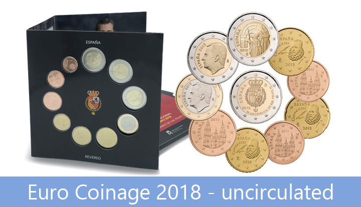 Euro Coinage 2018 - uncirculated