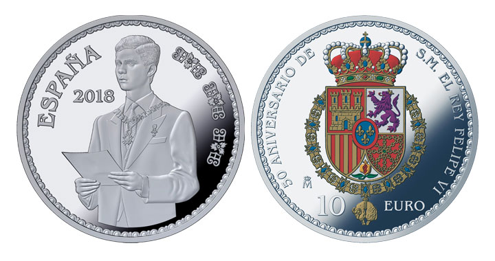 Moneda de 8 reales: papel institucional