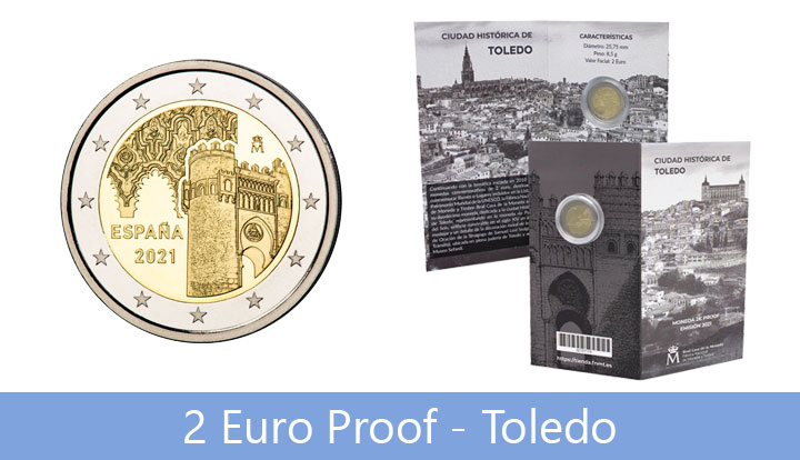 2 euro - Toledo