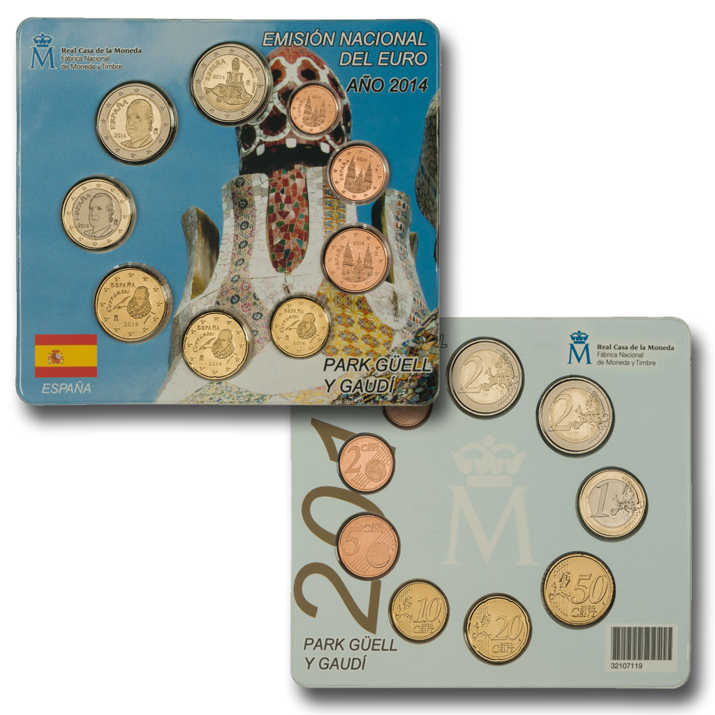 Sistema Monetario Euro 2014 - No circulado. Haga clic para ver imagen ampliada. Abre en ventana nueva