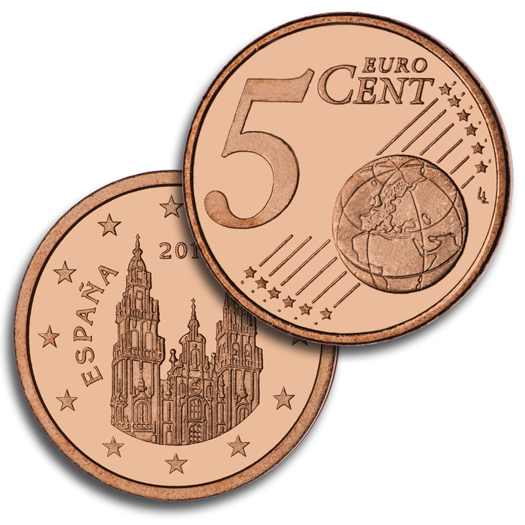 5 céntimos de Euro. Abre en ventana nueva