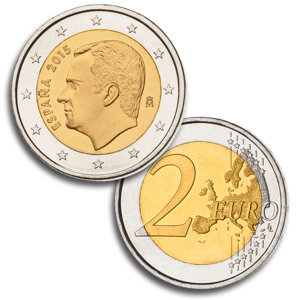 Moneda 1 euro 2015-2024 de España ✓ Valor actualizado