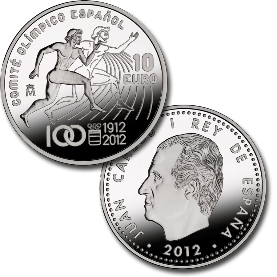 8 reales plata - Centenario del Comité Olímpico Español. Abre en ventana nueva