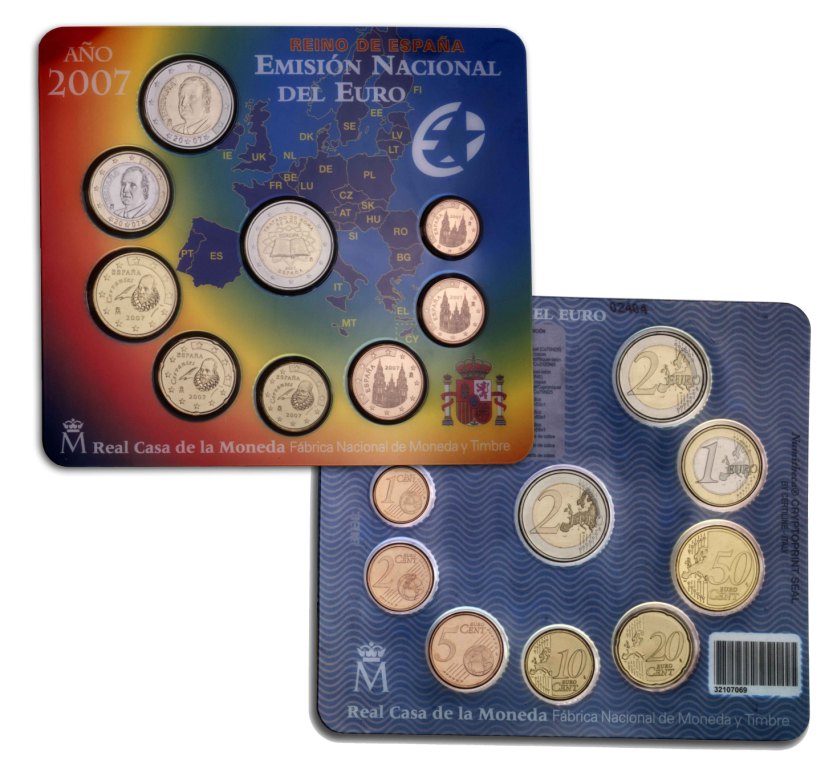 Sistema Monetario Euro 2007-no circulado. Abre en ventana nueva