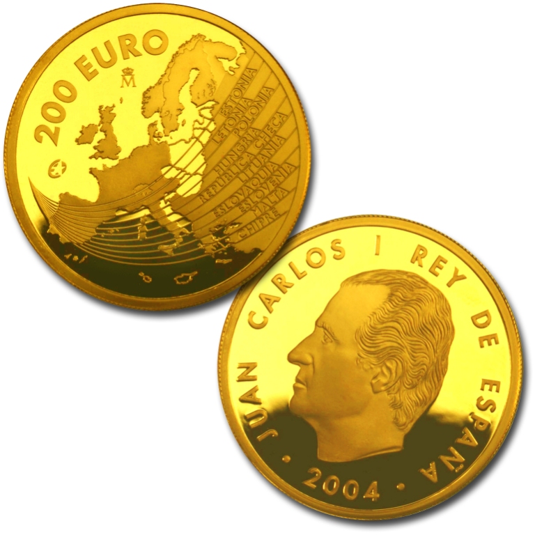 4 escudos oro Ampliación de la Unión Europea. Abre en ventana nueva