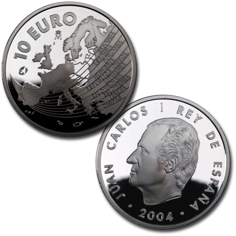 8 reales plata Ampliación de la Unión Europea. Abre en ventana nueva