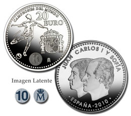 Moneda de plata de 20 Euros