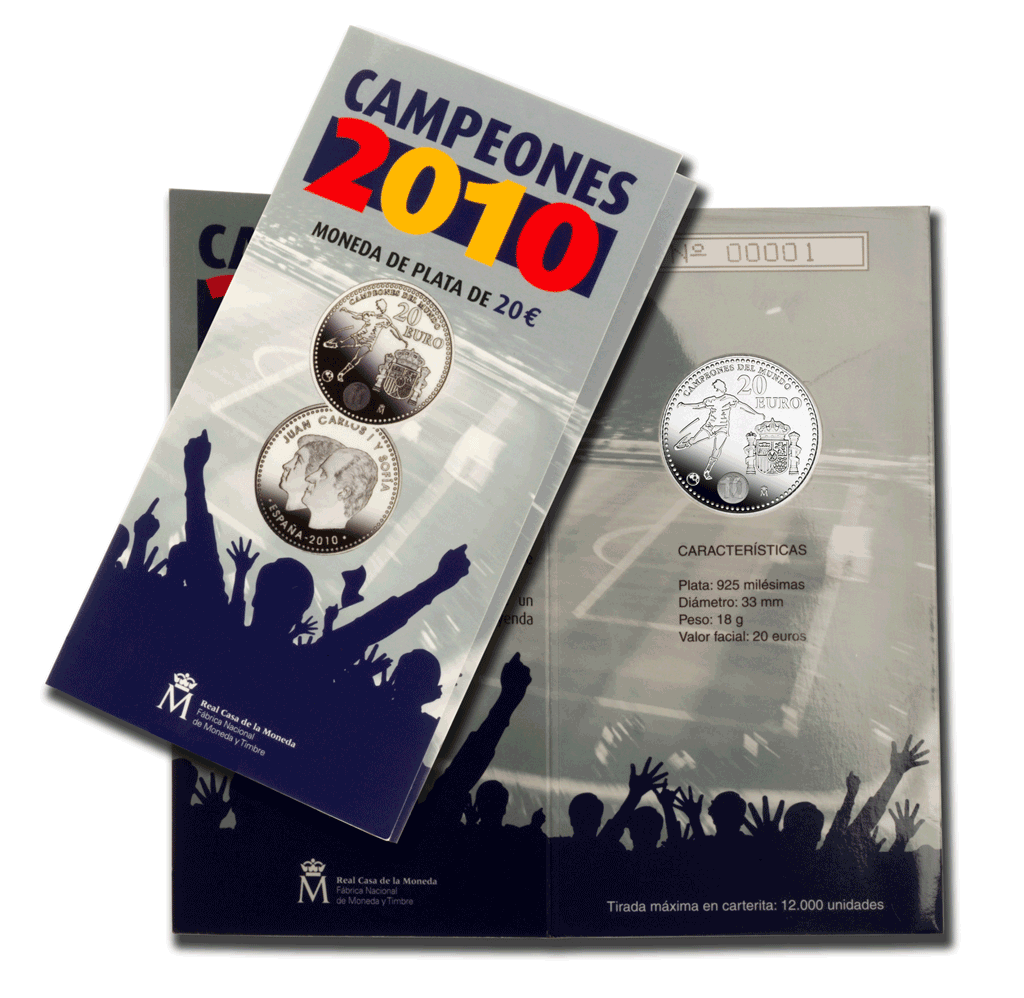 20 Euros - Campeones 2010. Abre en ventana nueva