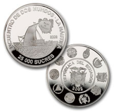 8 reales plata Ecuador. Abre en ventana nueva