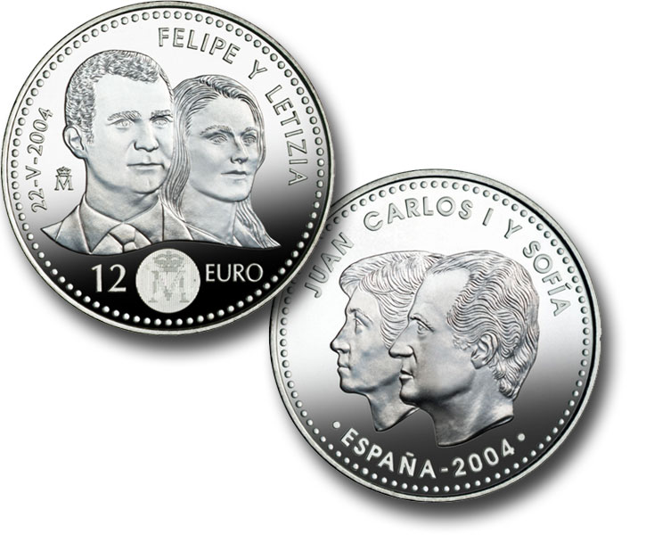 Bebé Adoración Retencion Monedas de 12 Euros 2002-2010 - FNMT