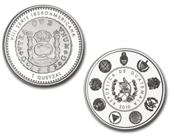 8 reales plata Guatemala