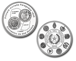 8 reales plata Paraguay