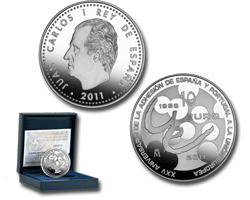 Moneda de 8 reales de plata española