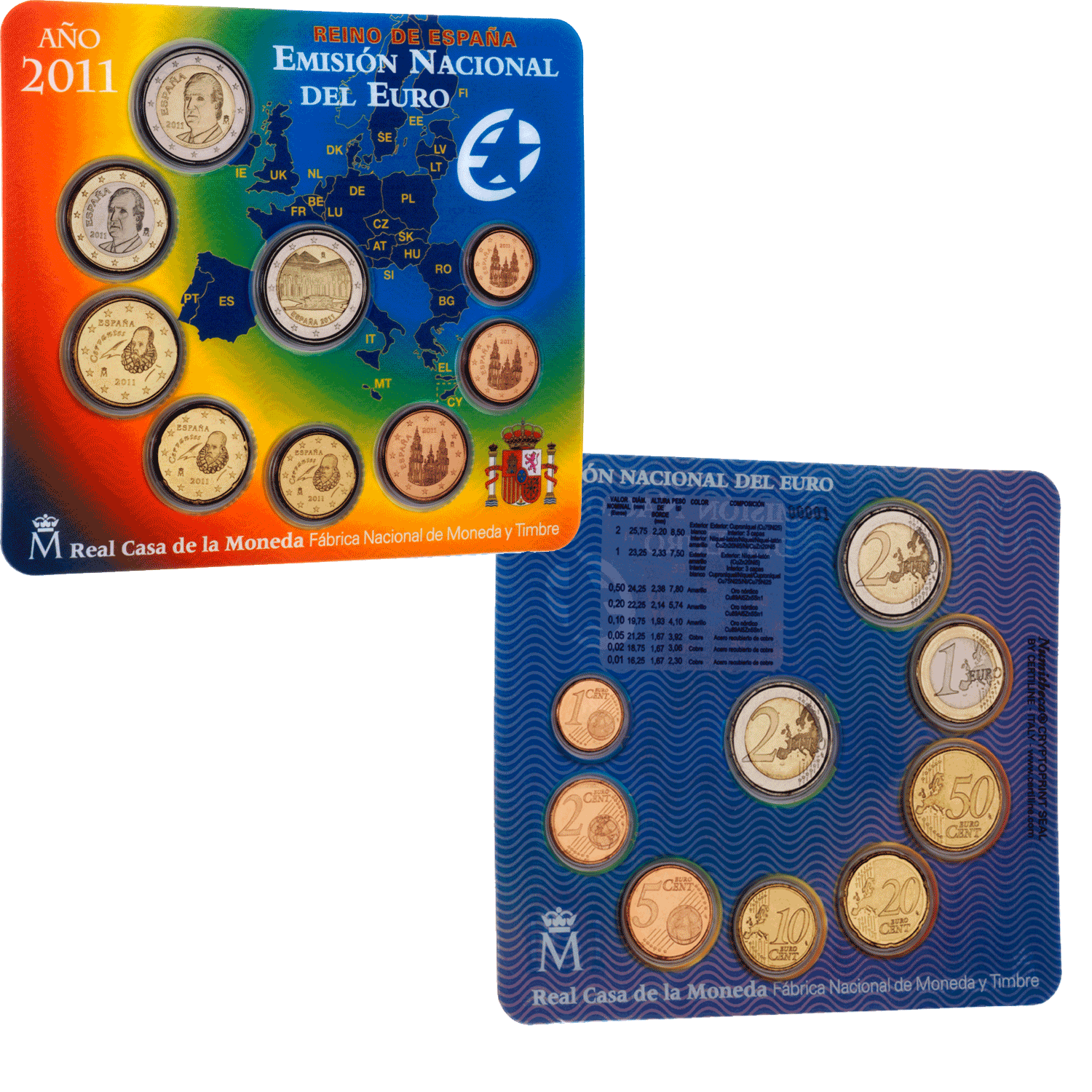 Sist. Monetario Euro 2011-no circulado. Abre en ventana nueva