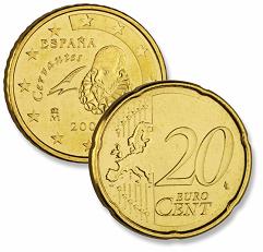 20 céntimo de Euro. Abre en ventana nueva