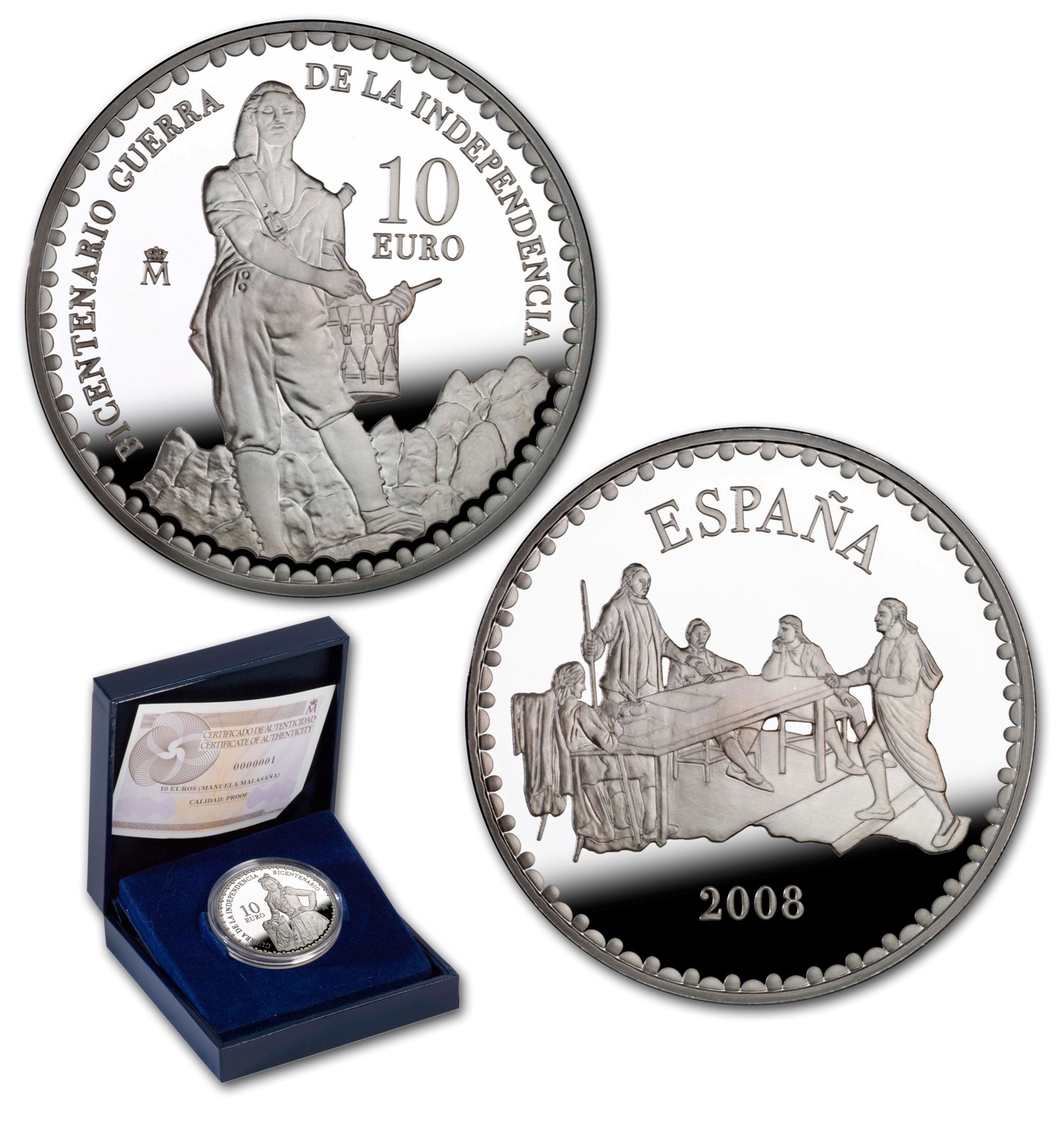 8 reales plata 'Bando de los Alcaldes de Móstoles'. Abre en ventana nueva
