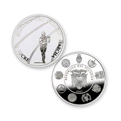 8 reales plata Ecuador- Marcha